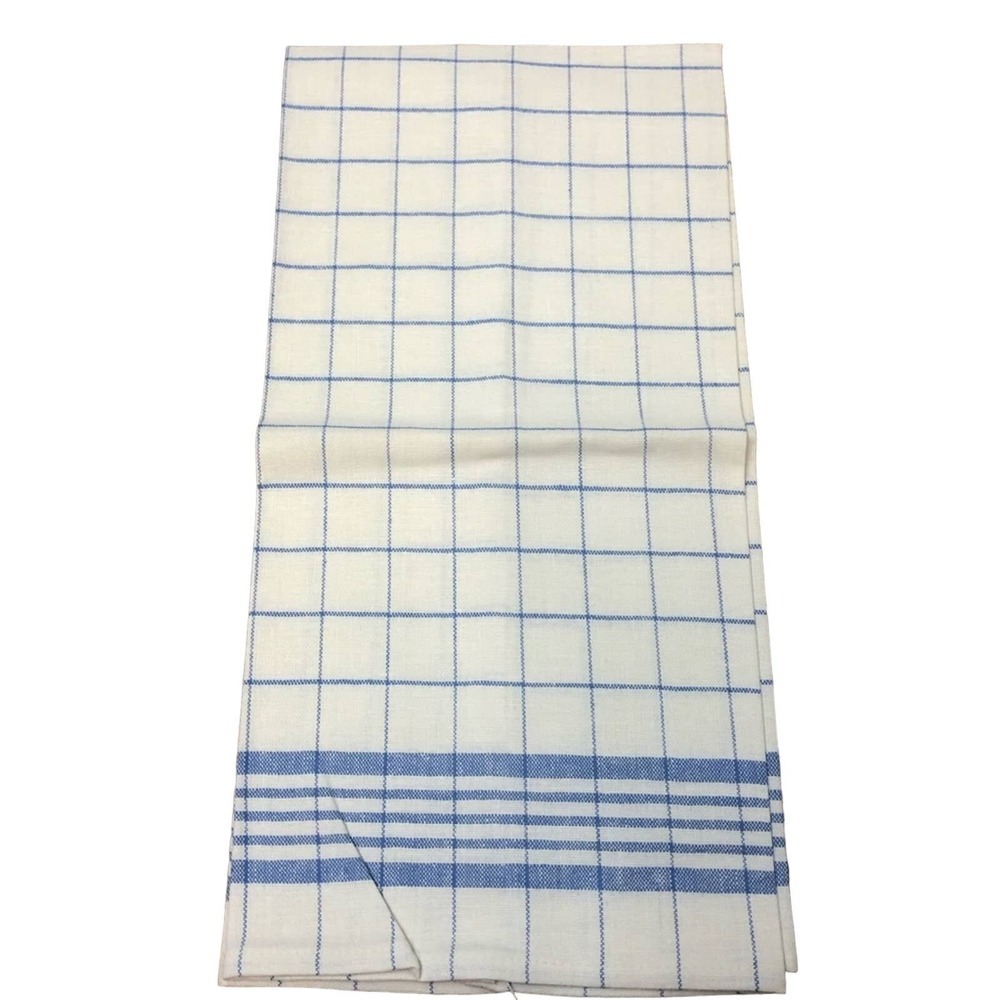 Vintage new old stock Canon kitchen towels blue farmhouse country